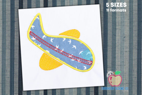 A Cartoon Airplane for Holiday Gift Crafts