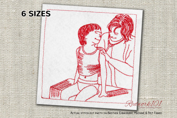 A Designer’s Review of the Doctor Redwork Embroidery