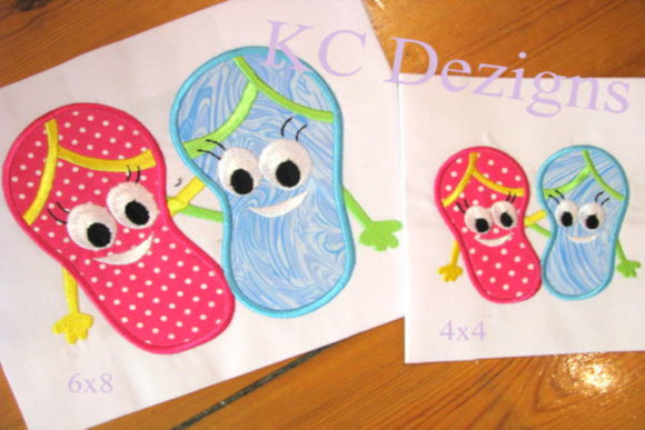 A Designer’s Review of the Smiley Flip Flops Embroidery Design