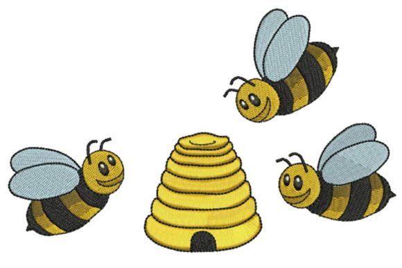 A Designer’s Review of the Sweet Bees Embroidery Design
