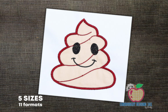 A Professional Review of the Poop Emoji Applique