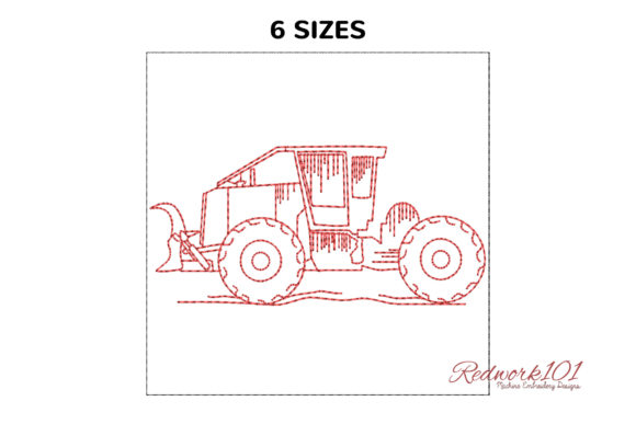 A Professional's Review of the Skidder Tractor Embroidery Design
