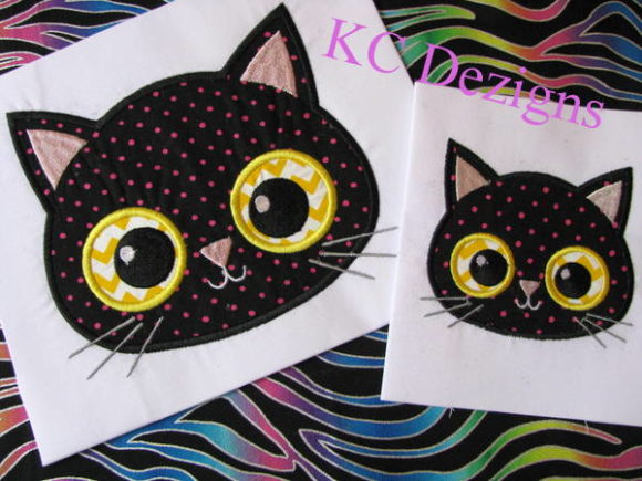 A Review of the Yellow Eyed Halloween Cat Embroidery Design