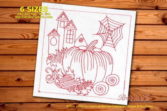 An Expert Review of Halloween Hunted House Embroidery Design