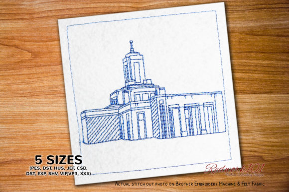 Belem Brazil Redwork Embroidery Design Review