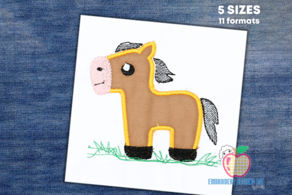 Cute Pony Horse Applique: A Designer's Real-World Review
