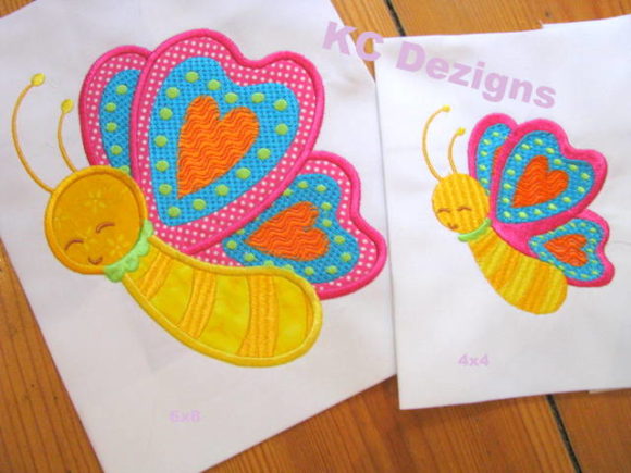 Spring Butterfly Applique Embroidery Design Review