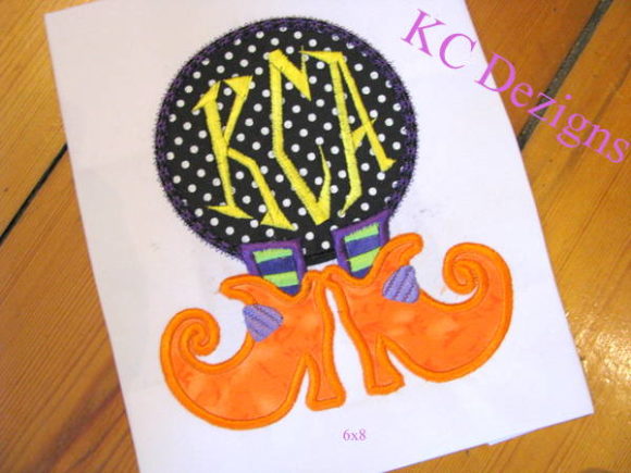 Witches Feet Monogram: A Cute Halloween Embroidery Design Review